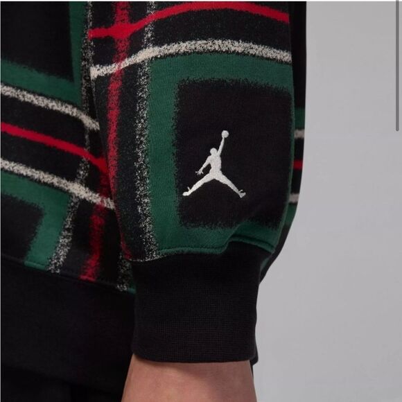 Nike Women’s Jordan Brooklyn Fleece Crewneck Sweatshirt NEW with tags Medium - Picture 6 of 16